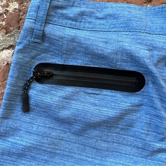 Free Planet Chino Shorts kids size 14 Mid Rise Zip Fly Flat Front 5 Pockets - Picture 12 of 16